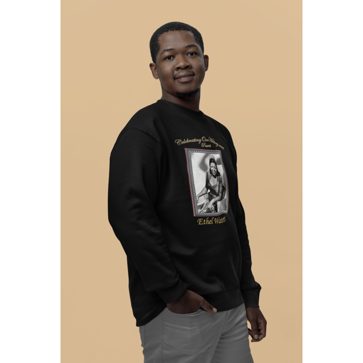 Ethel Waters - Cabin in the Sky (1943) -  Front and Back Printed Concert Style Sweatshirt