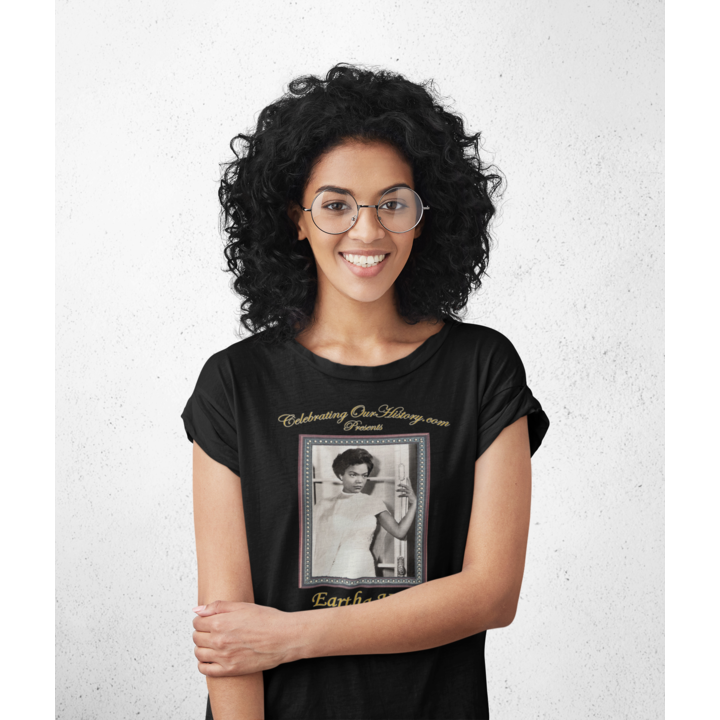 Eartha Kitt - Anna Lucasta (1958) -  Front and Back Printed Concert Style Women's T-Shirt