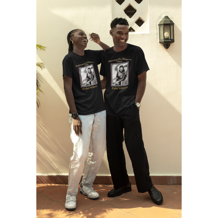 Ethel Waters - Cabin in the Sky (1943) -  Front and Back Printed Concert Style T-Shirt