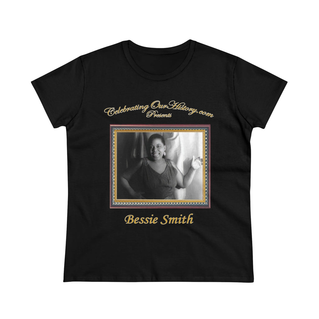 Bessie Smith - Rocking Chair Blues -  Front and Back Printed Concert Style Women's T-Shirt