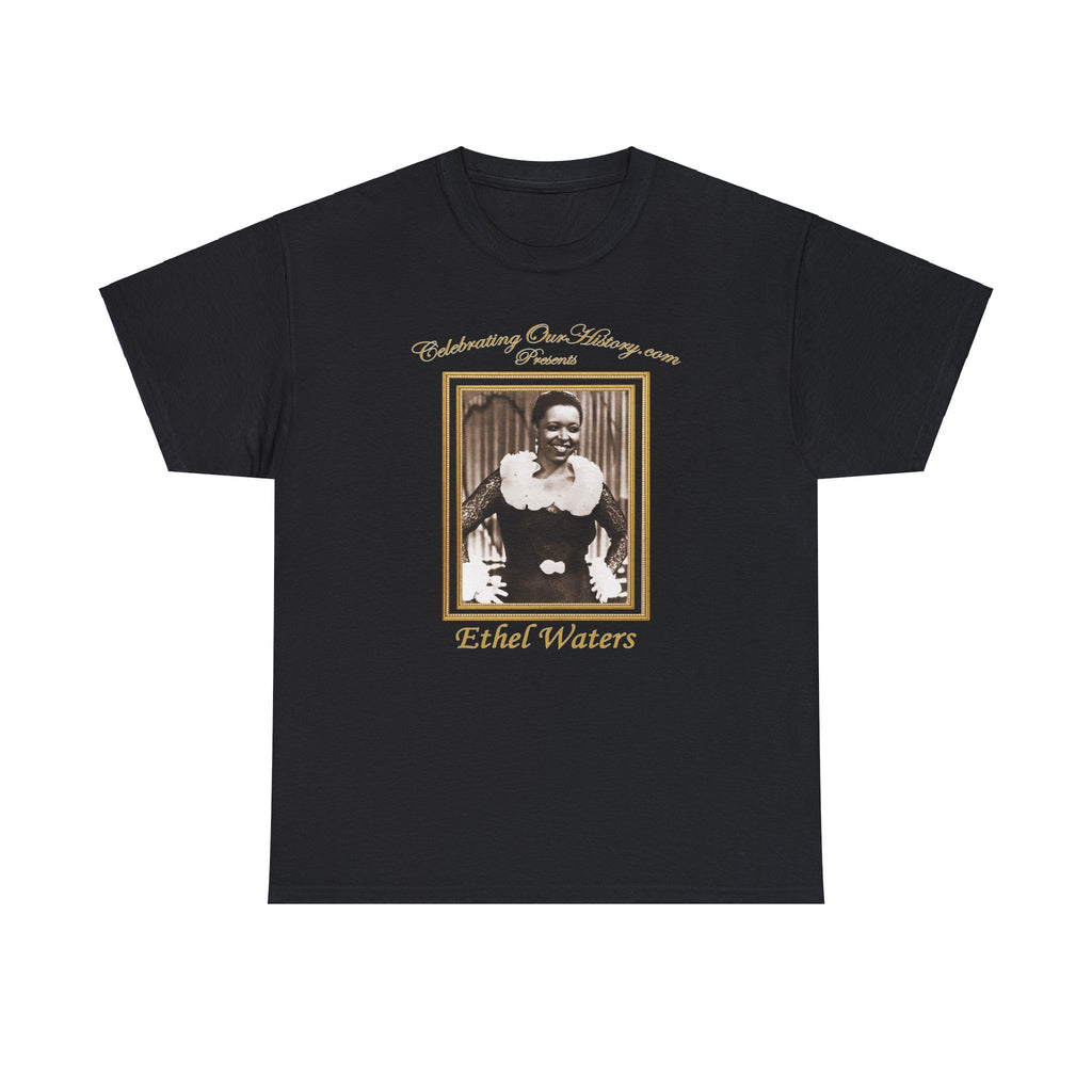 Ethel Waters - Nine Movie Posters -  Front and Back Printed Concert Style T-Shirt