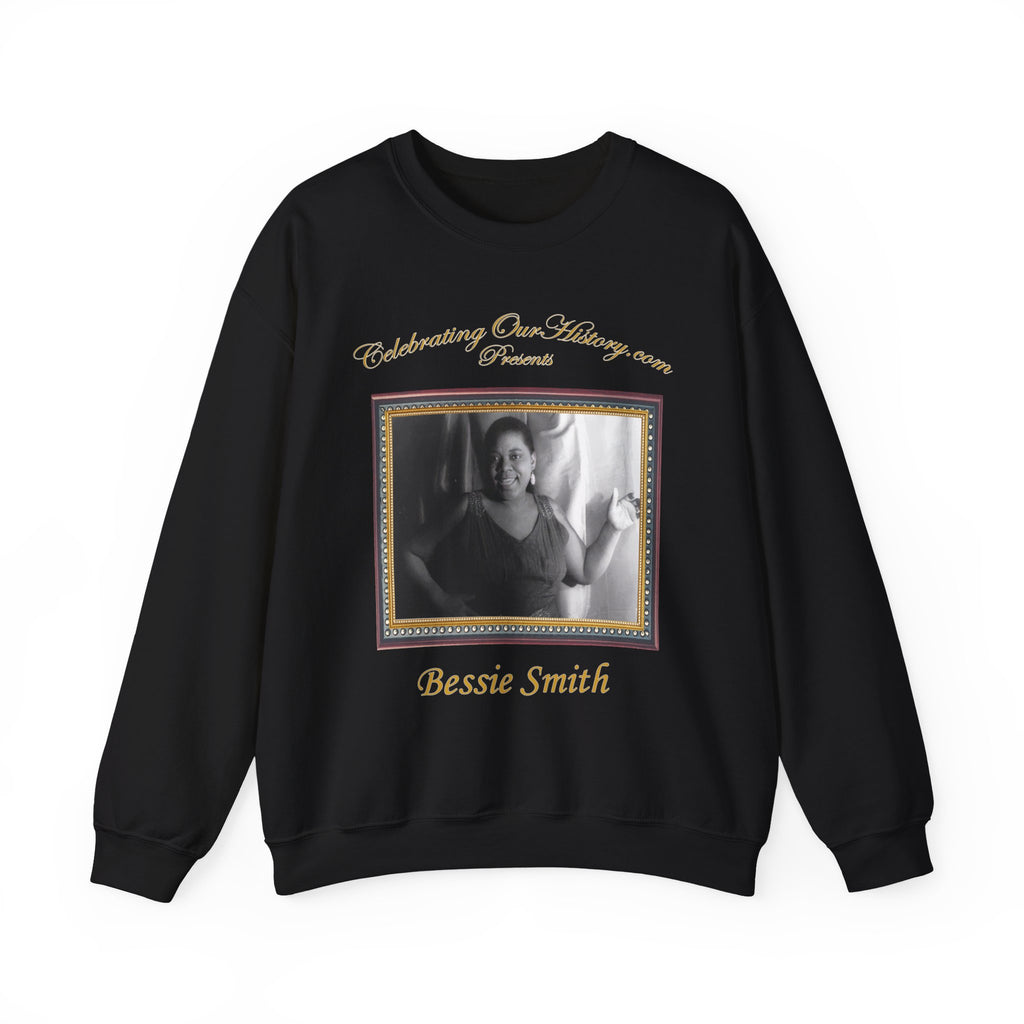 Bessie Smith - Rocking Chair Blues -  Front and Back Printed Concert Style Sweatshirt
