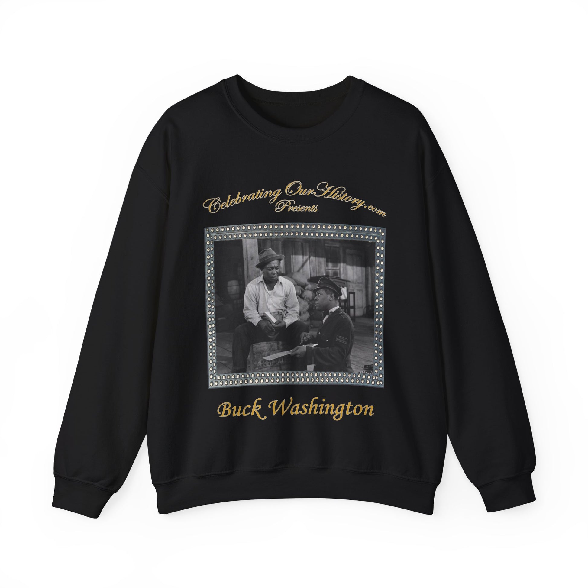 Buck Washington - Cabin in the Sky (1943) -  Front and Back Printed Concert Style Sweatshirt
