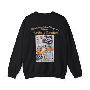 The Berry Brothers - Panama Hattie (1942) -  Front and Back Printed Concert Style Sweatshirt