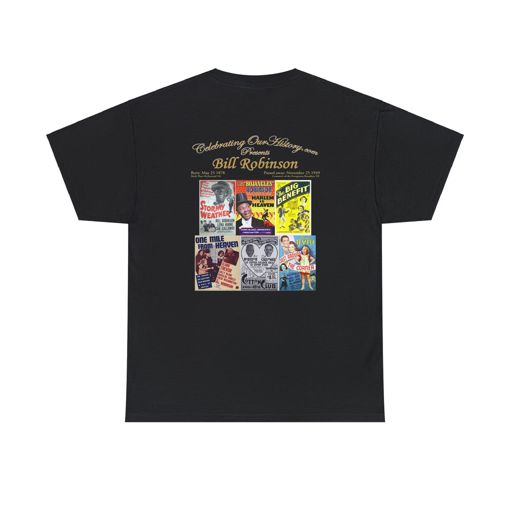 Bill Robinson -  Front and Back Printed Concert Style T-Shirt