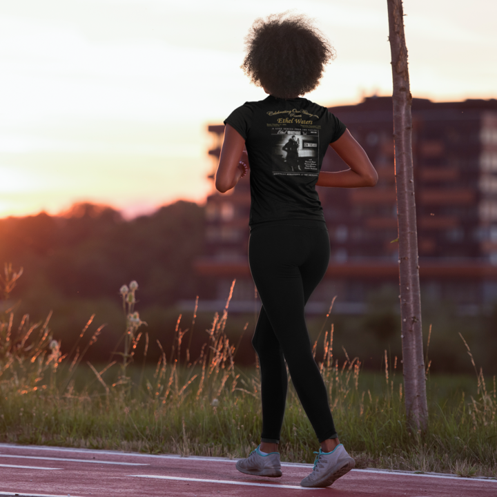 Ethel Waters - Ethel Waters Live -  Front and Back Printed Concert Style Women's T-Shirt