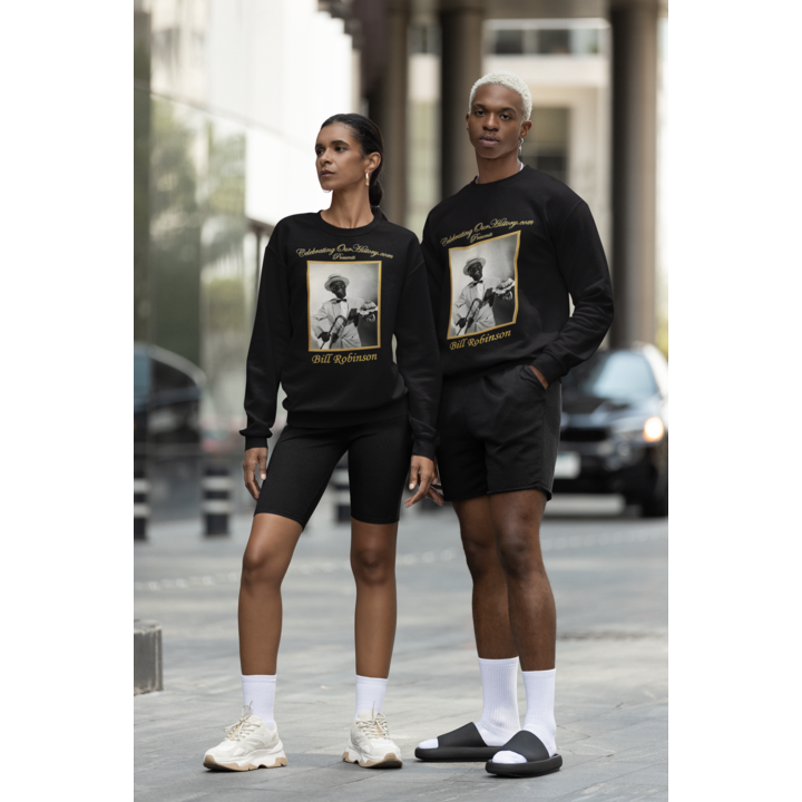 Bill Robinson - Stormy Weather (1943) -  Front and Back Printed Concert Style Sweatshirt