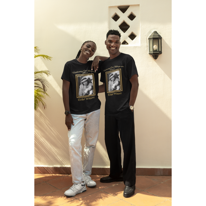 Ethel Waters - Cairo (1942) -  Front and Back Printed Concert Style T-Shirt