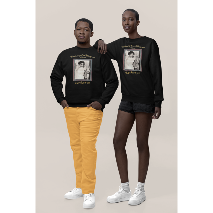 Eartha Kitt - Anna Lucasta (1958) -  Front and Back Printed Concert Style Sweatshirt