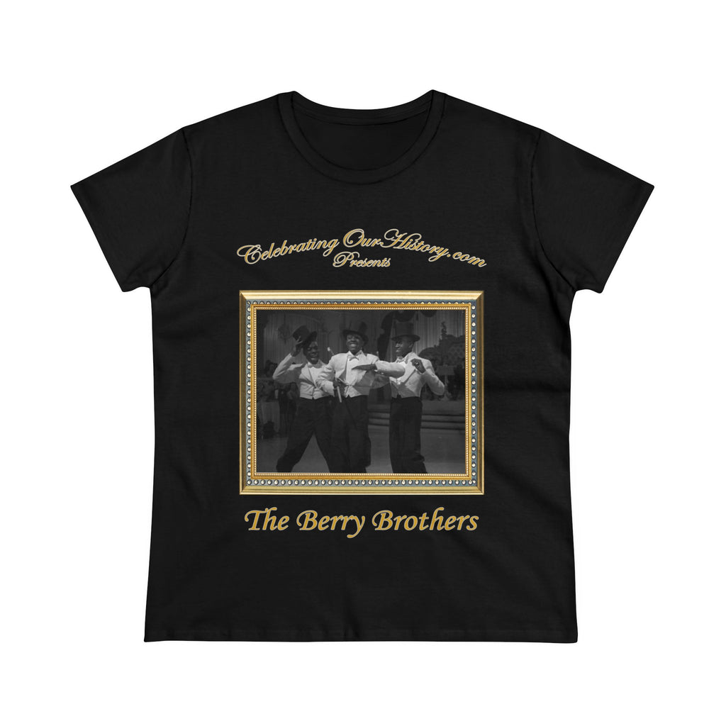 The Berry Brothers - Panama Hattie (1942) -  Front and Back Printed Concert Style Women's T-Shirt