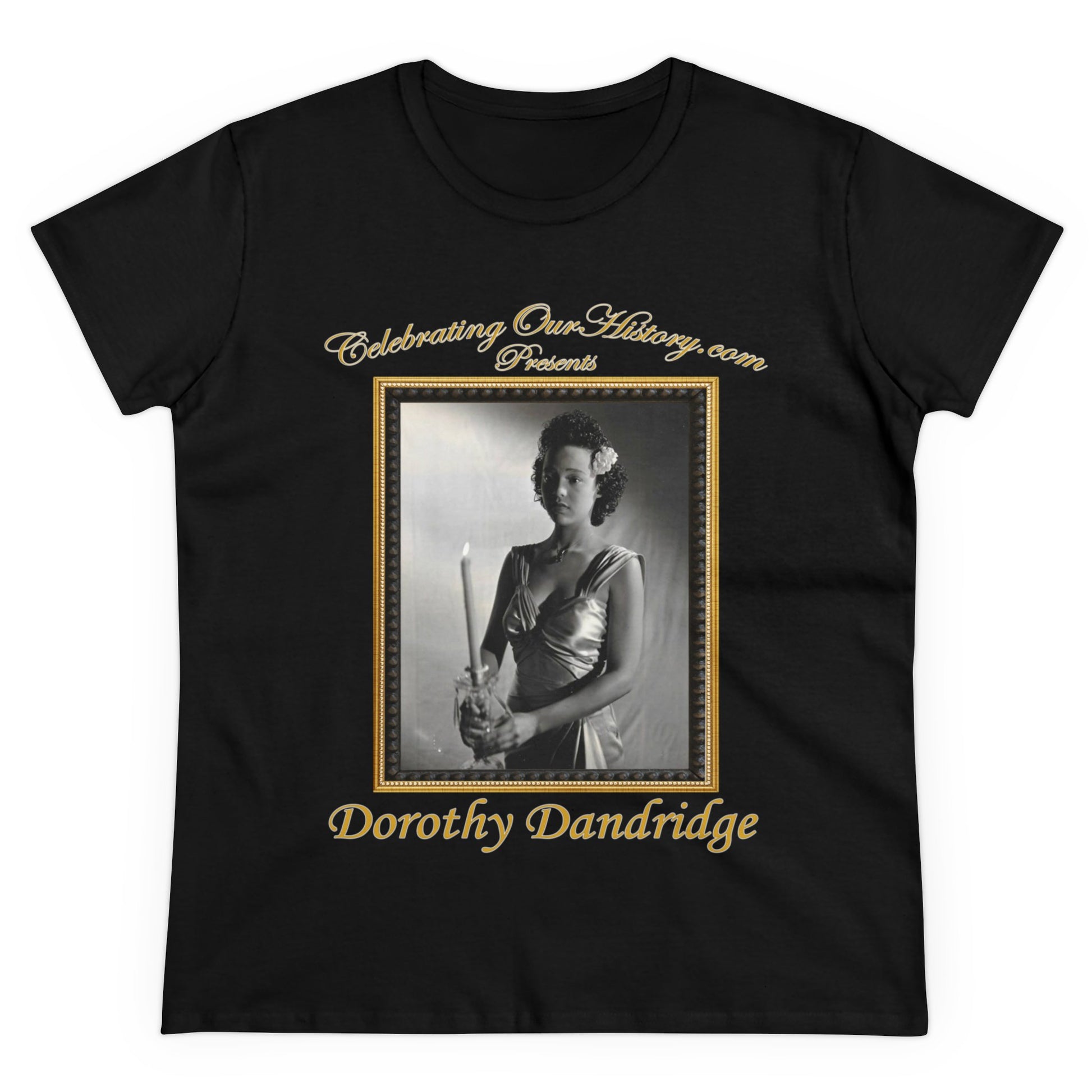 Dorothy Dandridge - Four Shall Die (1940) -  Front and Back Printed Concert Style Women's T-Shirt