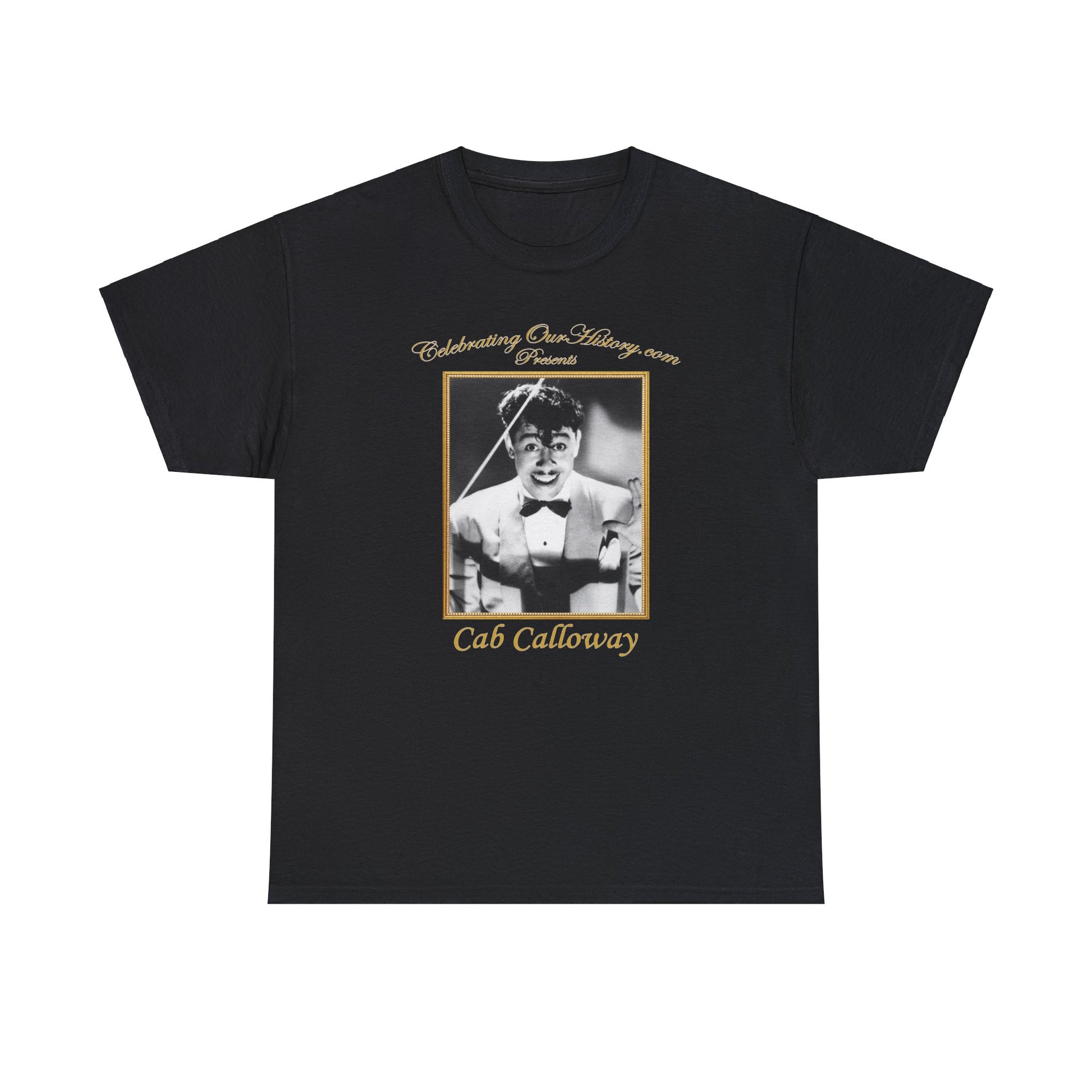 Cab Calloway - Twelve Albums -  Front and Back Printed Concert Style T-Shirt