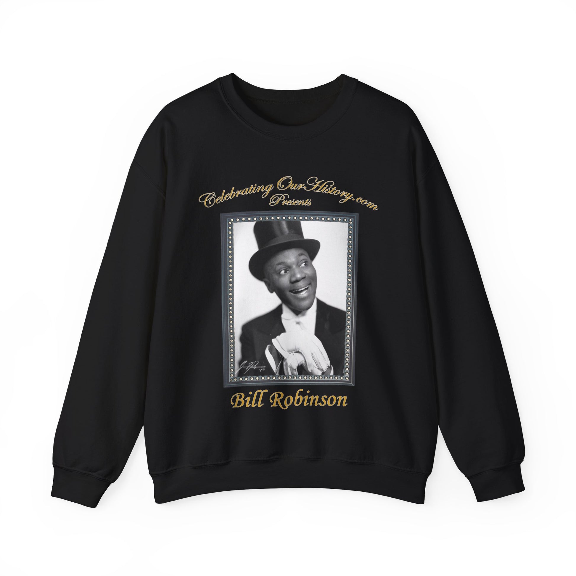 Bill Robinson - Stormy Weather (1943) v2 -  Front and Back Printed Concert Style Sweatshirt