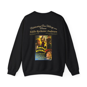 Eddie “Rochester” Anderson - Topper Returns (1941) -  Front and Back Printed Concert Style Sweatshirt