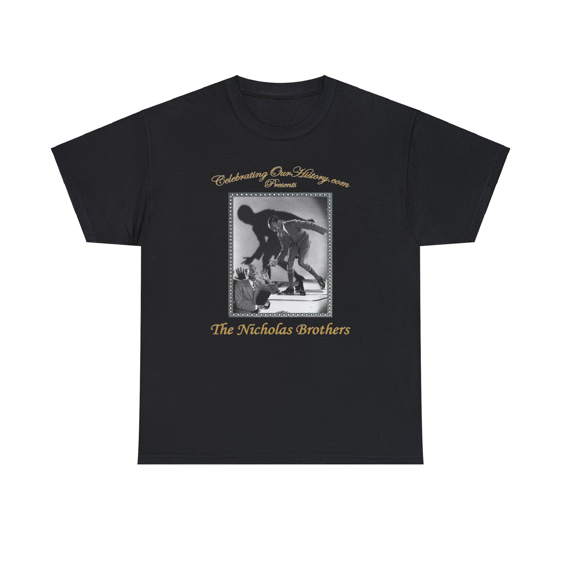 The Nicholas Brothers - The Big Broadcast of 1936 v3 -  Front and Back Printed Concert Style T-Shirt