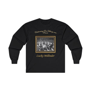 Lucky Millinder - Savoy - Front and Back Printed Concert Style Long Sleeve T-Shirt