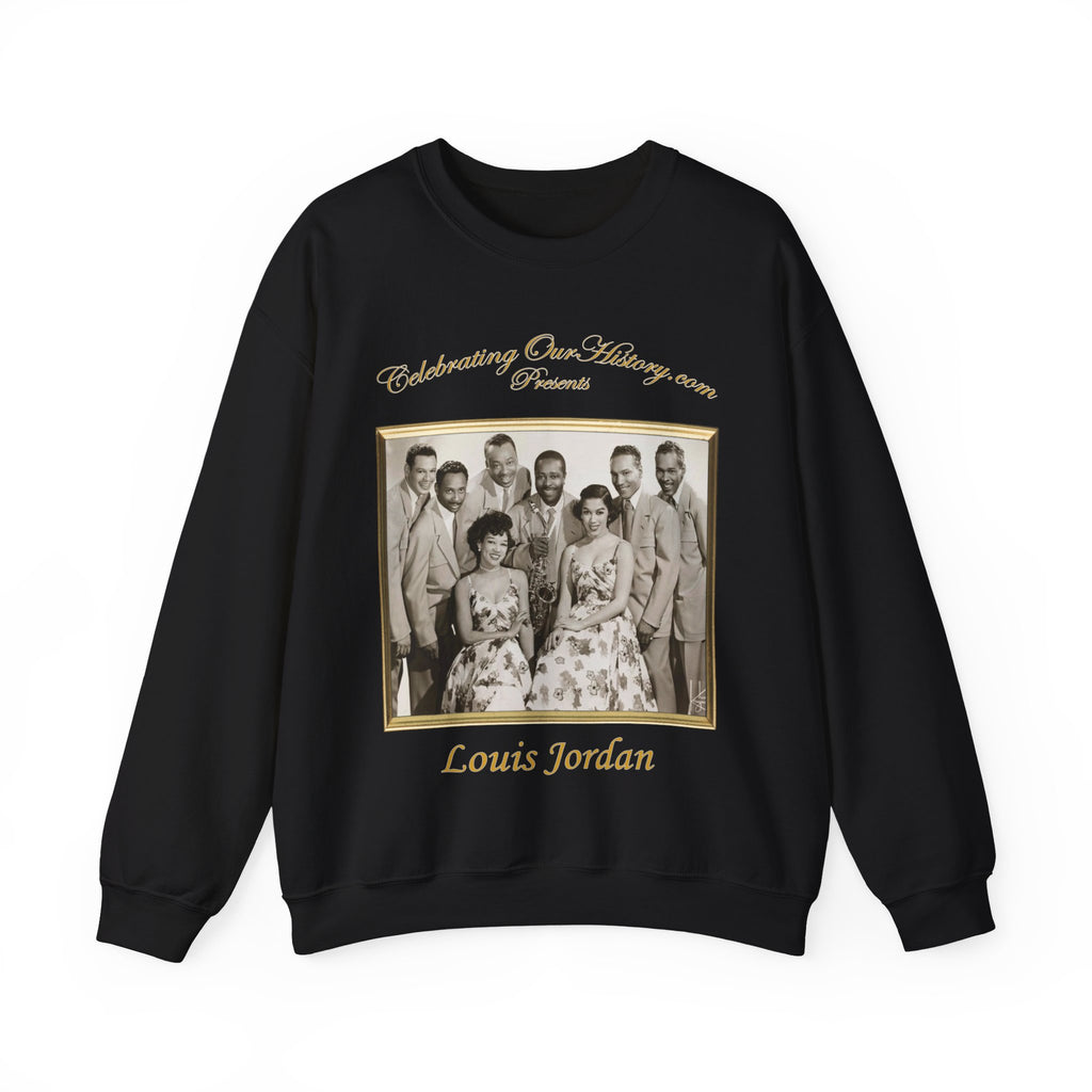 Louis Jordan - Souvenir Book -  Front and Back Printed Concert Style Sweatshirt