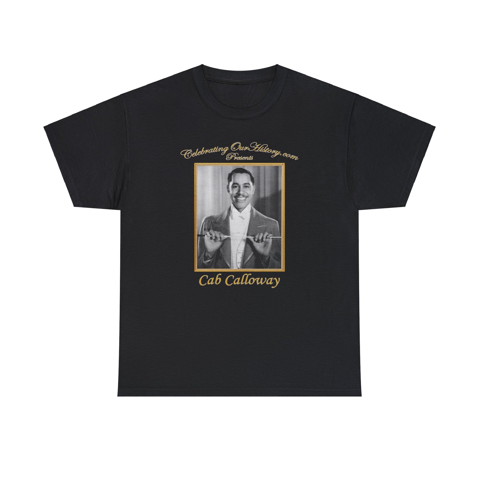 Cab Calloway - Four Movie Posters -  Front and Back Printed Concert Style T-Shirt