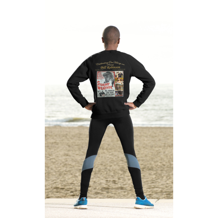 Bill Robinson - Stormy Weather (1943) -  Front and Back Printed Concert Style Sweatshirt