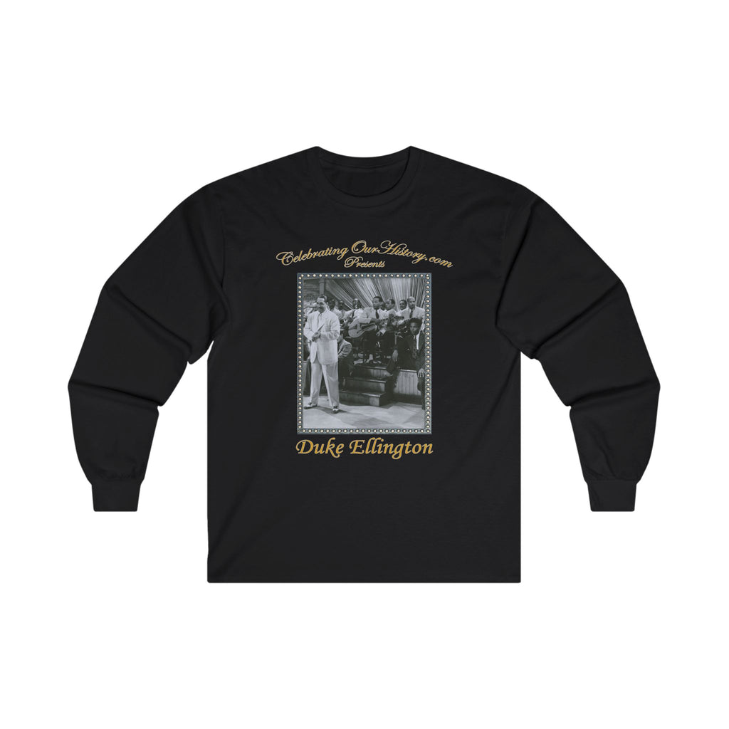 Duke Ellington - Cabin in the Sky (1943) - Front and Back Printed Concert Style Long Sleeve T-Shirt