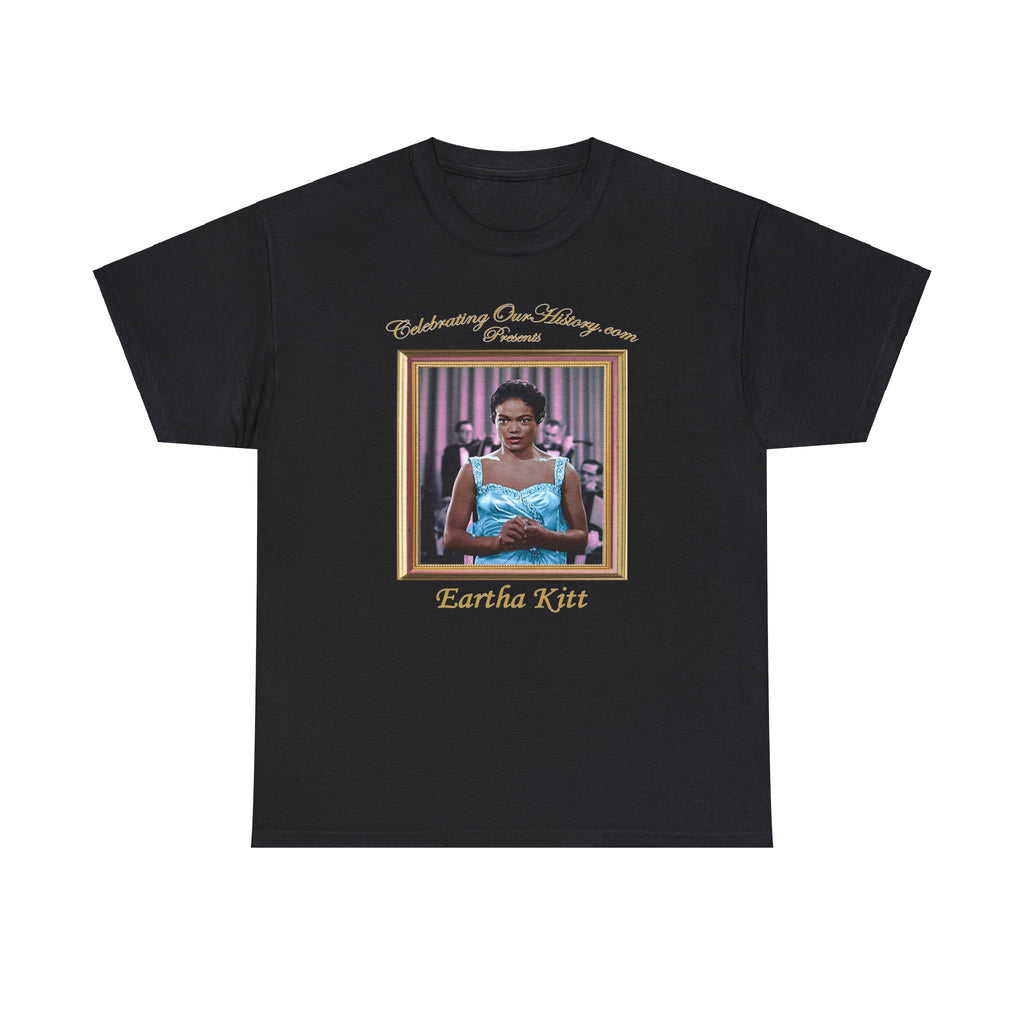 Eartha Kitt - St. Louis Blues (1958) -  Front and Back Printed Concert Style T-Shirt