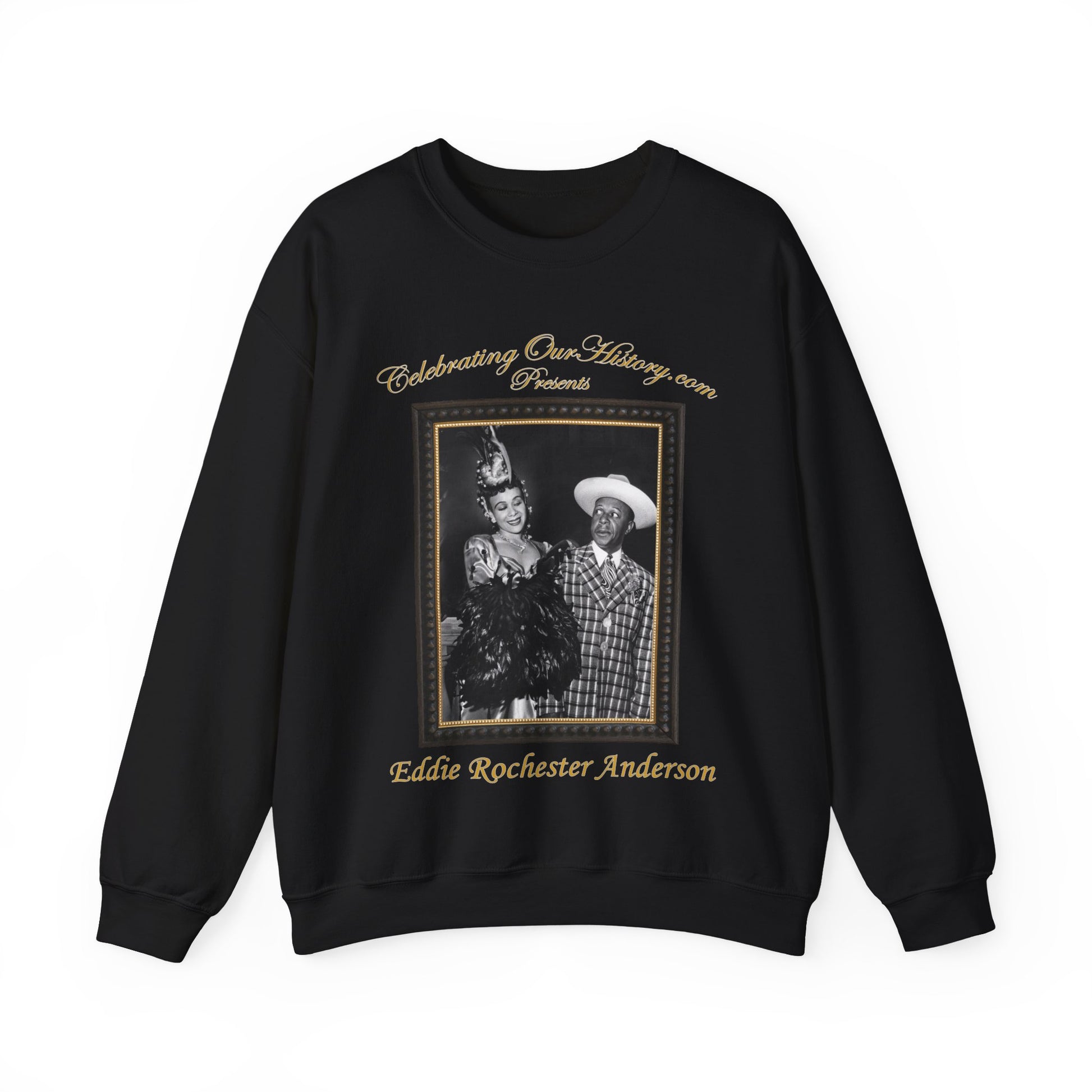 Eddie “Rochester” Anderson -  Star Spangled Rhythm (1942) -  Front and Back Printed Concert Style Sweatshirt