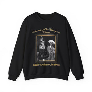 Eddie “Rochester” Anderson -  Star Spangled Rhythm (1942) -  Front and Back Printed Concert Style Sweatshirt