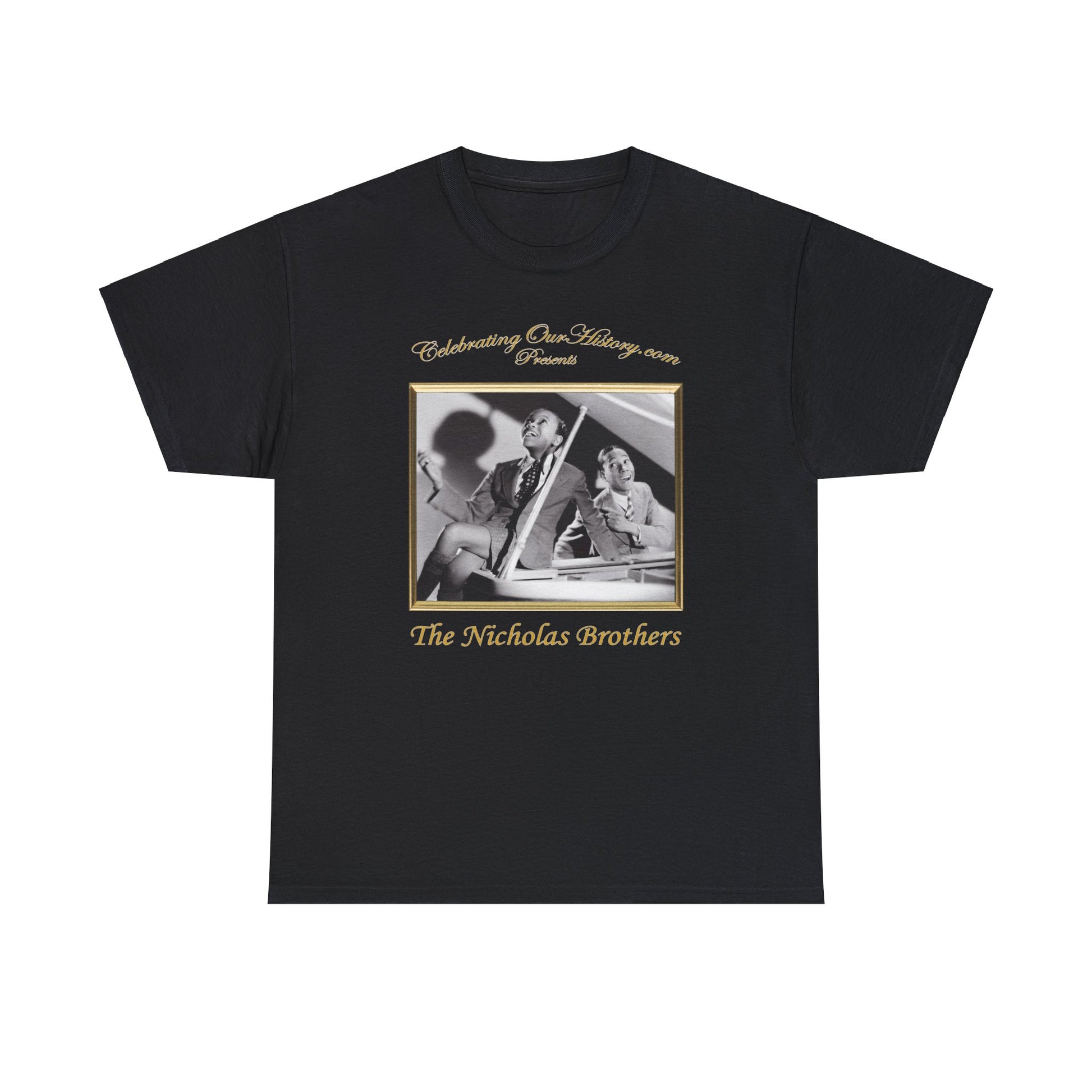 The Nicholas Brothers - The Big Broadcast of 1936 v1 -  Front and Back Printed Concert Style T-Shirt