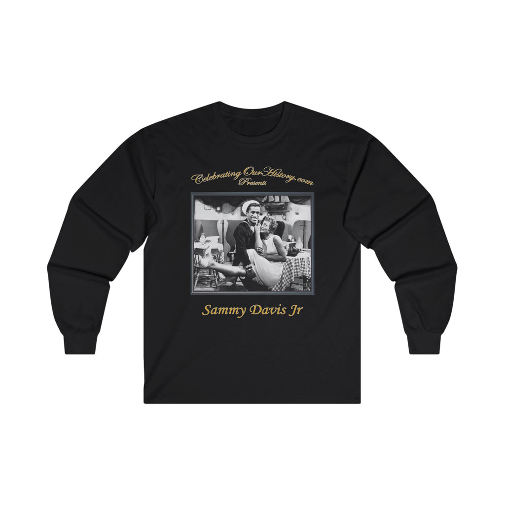 Sammy Davis Jr - Anna Lucasta (1958) - Front and Back Printed Concert Style Long Sleeve T-Shirt