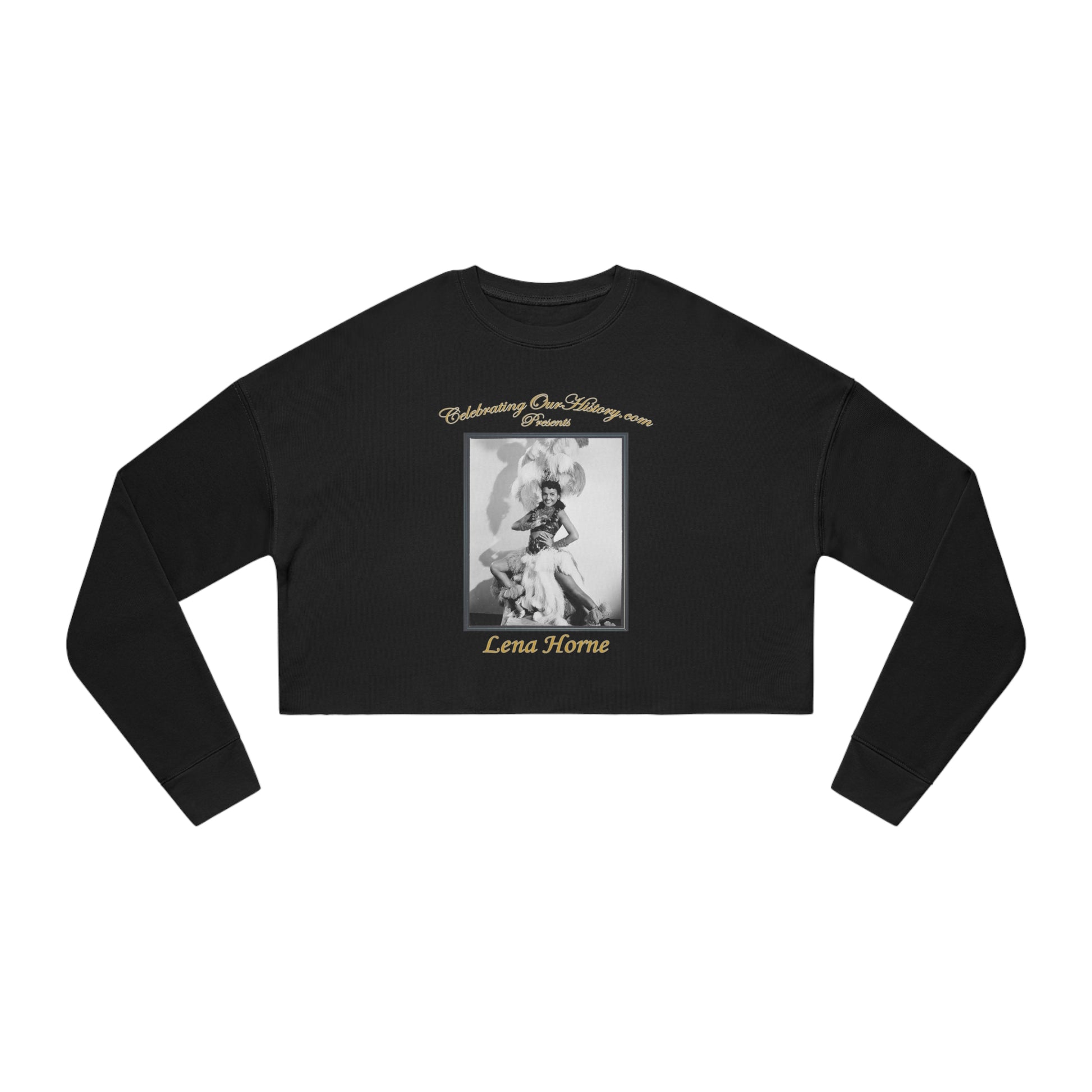 Lena Horne - Stormy Weather (1943) - Women's Crop Sweatshirt