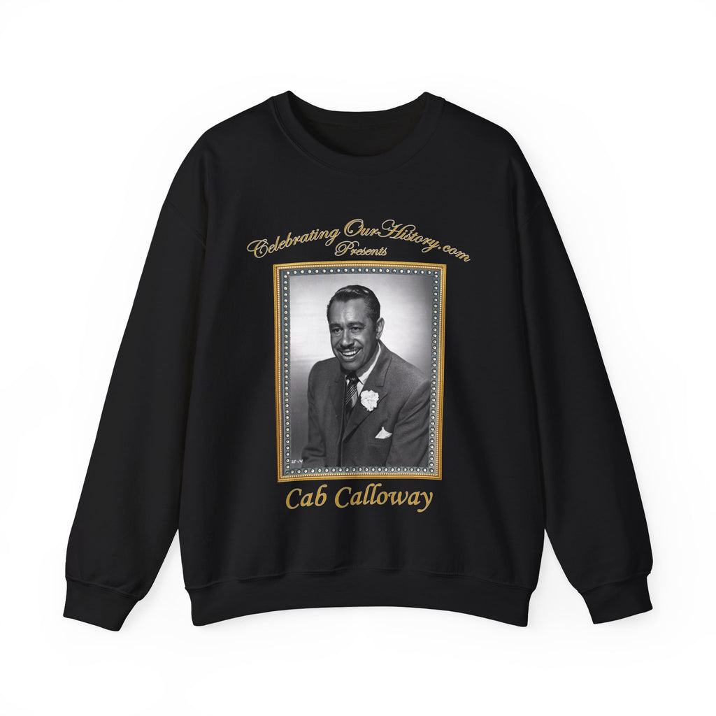 Cab Calloway - St. Louis Blues (1958) -  Front and Back Printed Concert Style Sweatshirt