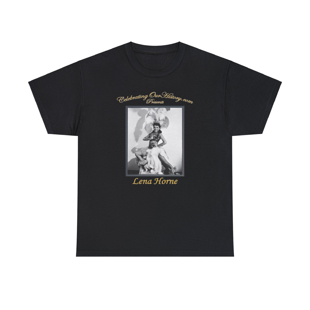 Lena Horne - Stormy Weather (1943) -  Front and Back Printed Concert Style T-Shirt