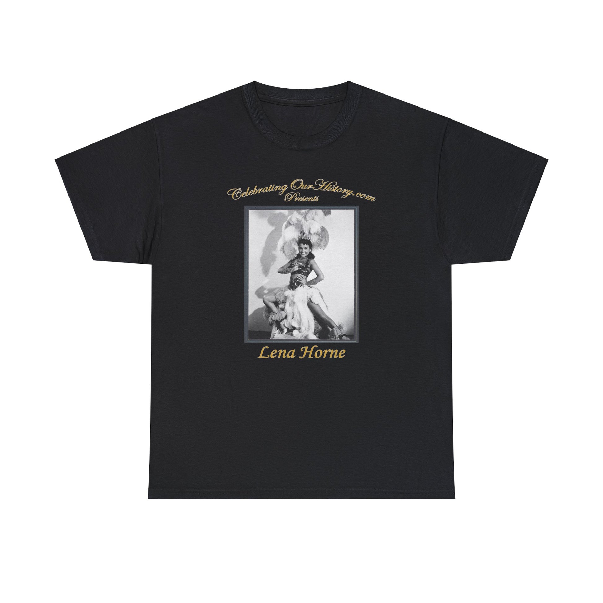 Lena Horne - Stormy Weather (1943) -  Front and Back Printed Concert Style T-Shirt