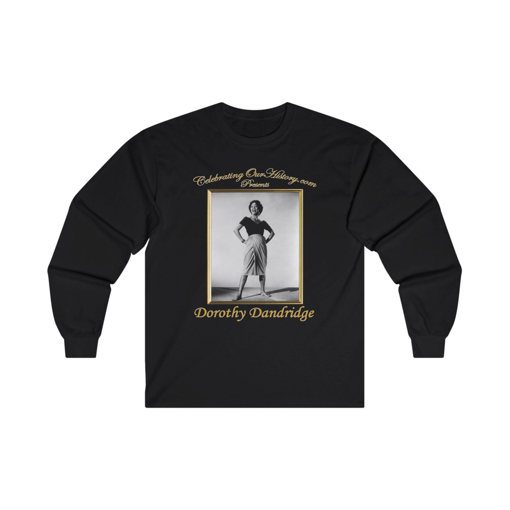 Dorothy Dandridge - Carmen Jones (1954) - Front and Back Printed Concert Style Long Sleeve T-Shirt