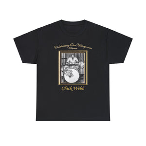 Chick Webb - Celoron Park -  Front and Back Printed Concert Style T-Shirt
