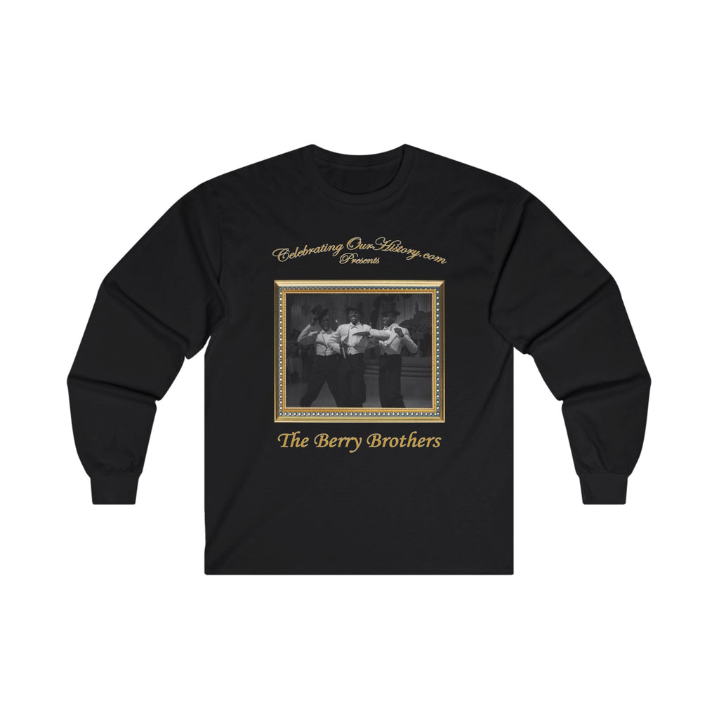 The Berry Brothers - Panama Hattie (1942) - Front and Back Printed Concert Style Long Sleeve T-Shirt