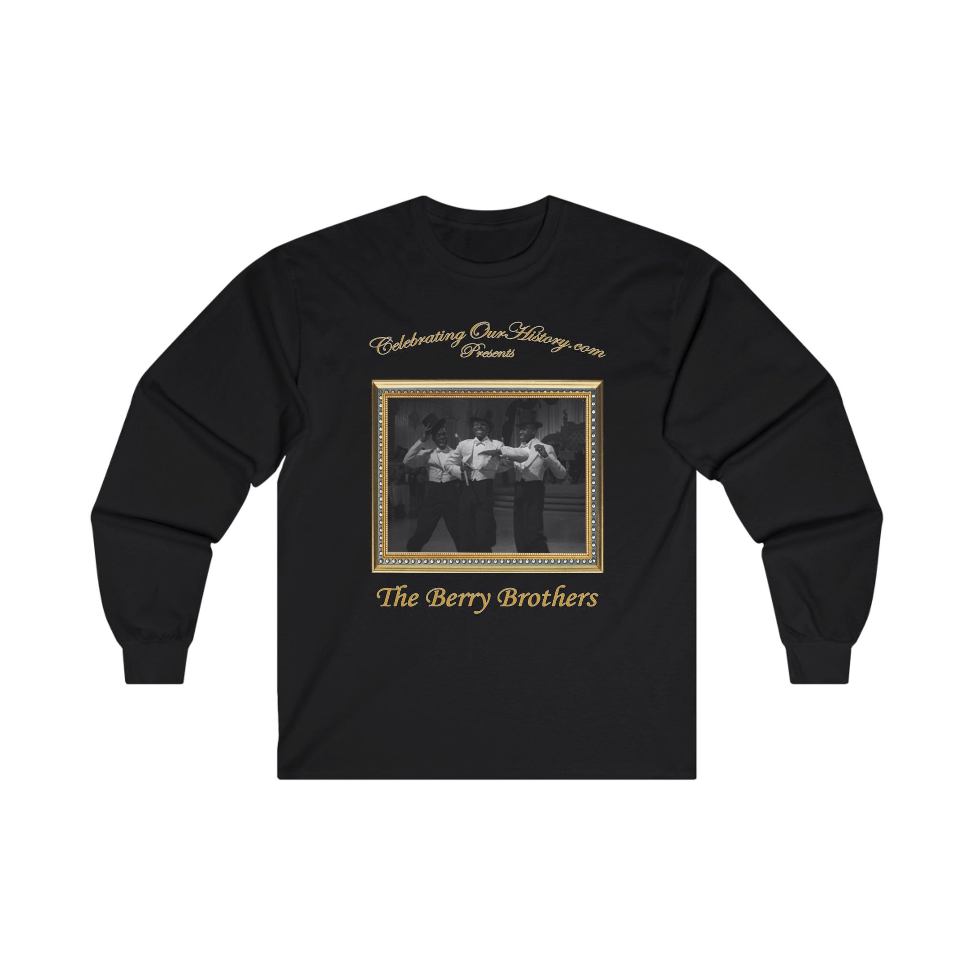 The Berry Brothers - Panama Hattie (1942) - Front and Back Printed Concert Style Long Sleeve T-Shirt