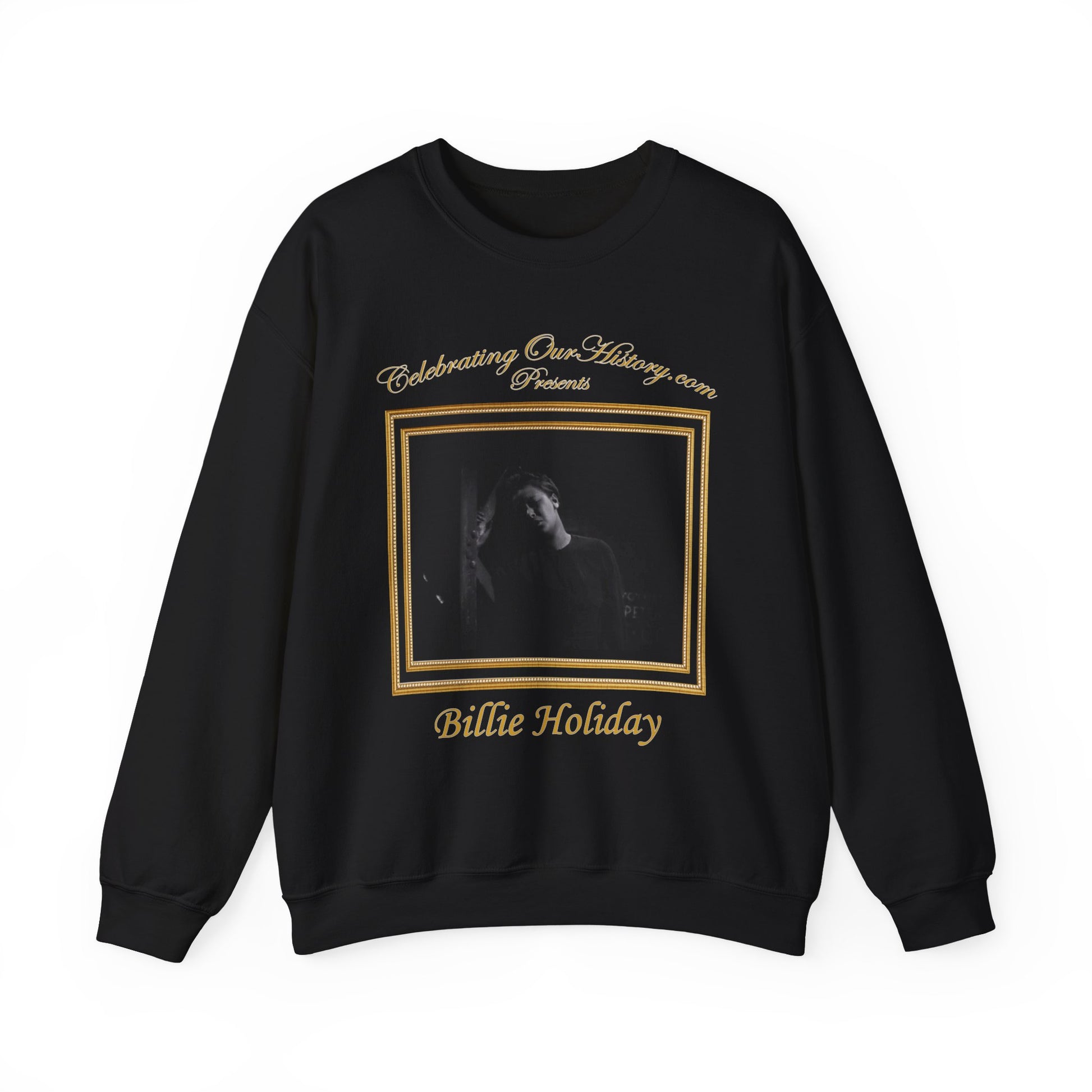 Billie Holiday - Symphony in Black (1935) -  Front and Back Printed Concert Style Sweatshirt