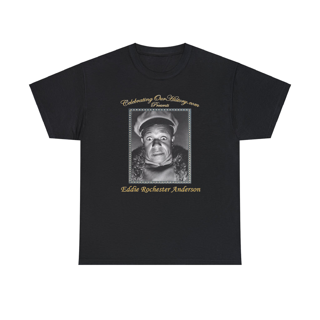 Eddie “Rochester” Anderson - Topper Returns (1941) v2 -  Front and Back Printed Concert Style T-Shirt
