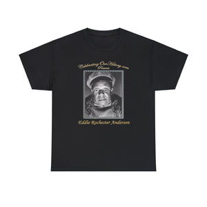Eddie “Rochester” Anderson - Topper Returns (1941) v2 -  Front and Back Printed Concert Style T-Shirt
