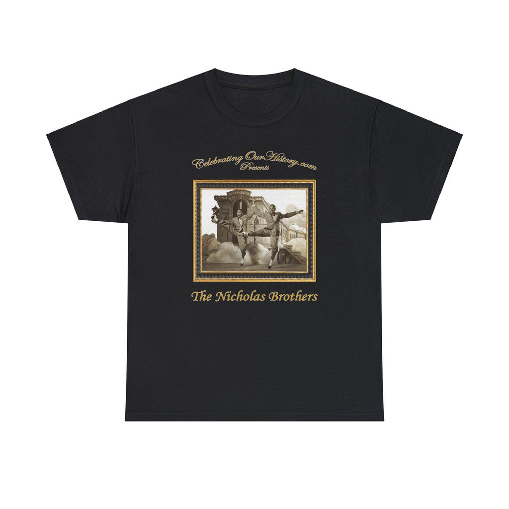The Nicholas Brothers - Sun Valley Serenade (1941) -  Front and Back Printed Concert Style T-Shirt
