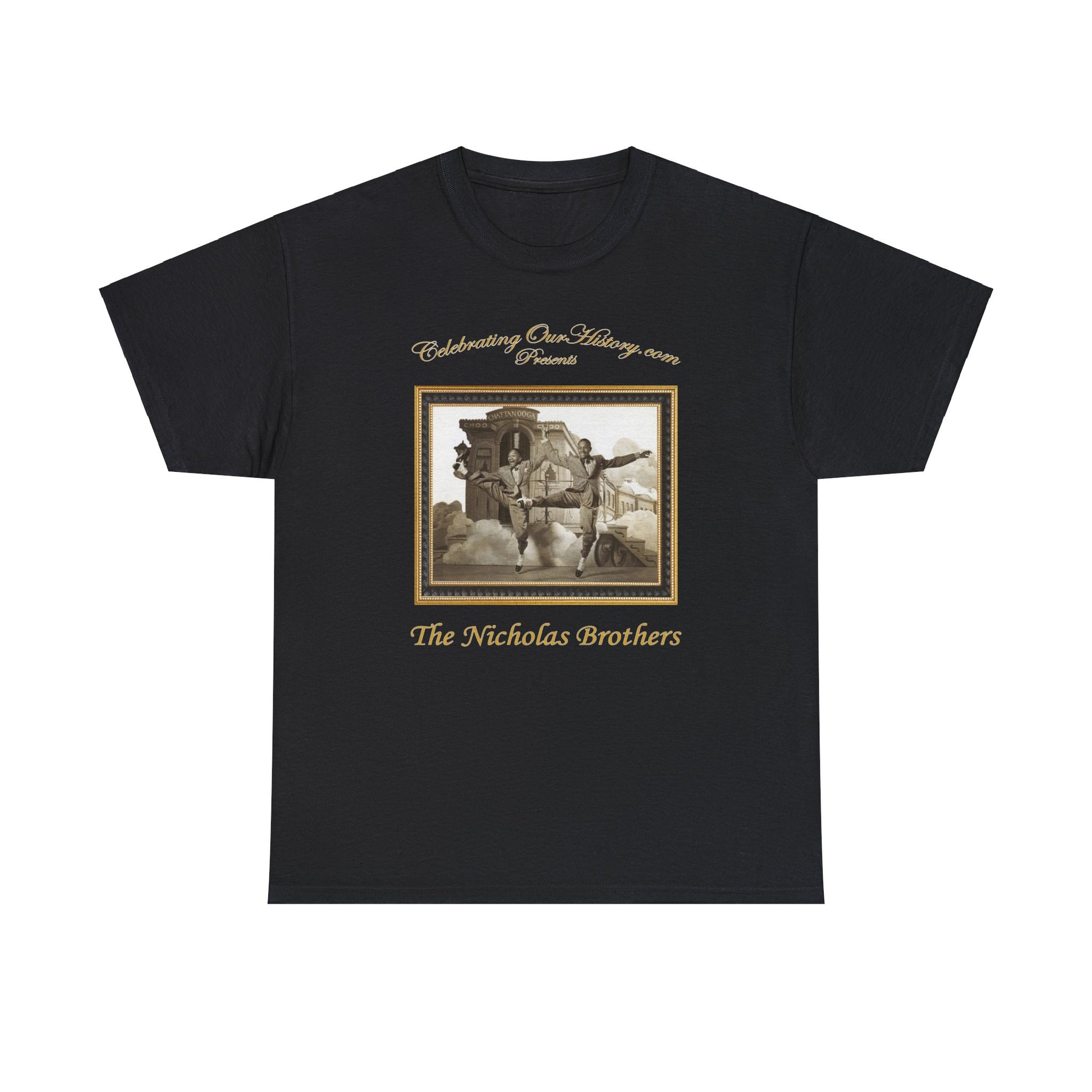 The Nicholas Brothers - Sun Valley Serenade (1941) -  Front and Back Printed Concert Style T-Shirt