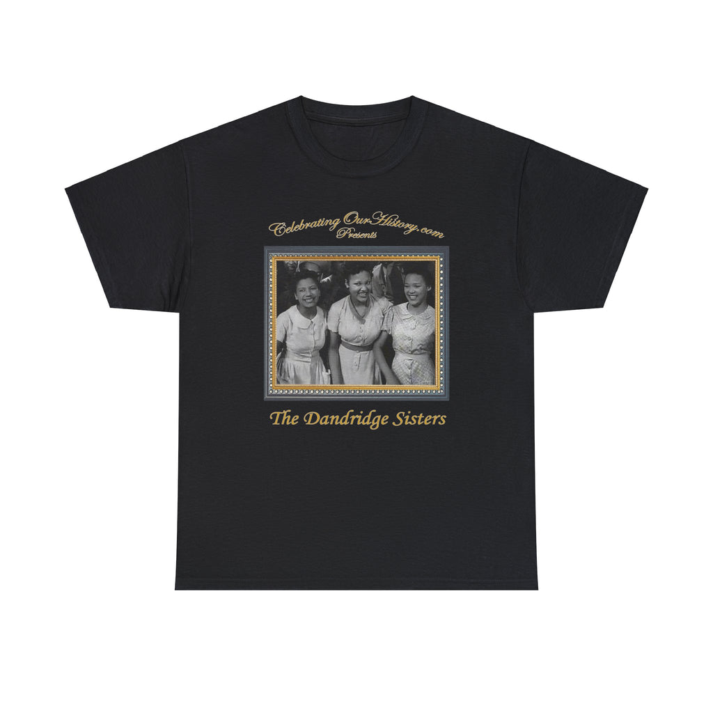 The Dandridge Sisters - Going Places (1938) -  Front and Back Printed Concert Style T-Shirt