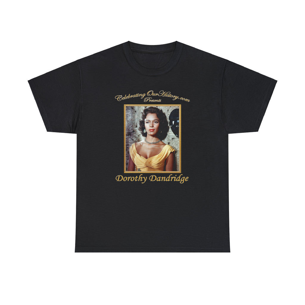 Dorothy Dandridge - Island In The Sun (1957) -  Front and Back Printed Concert Style T-Shirt