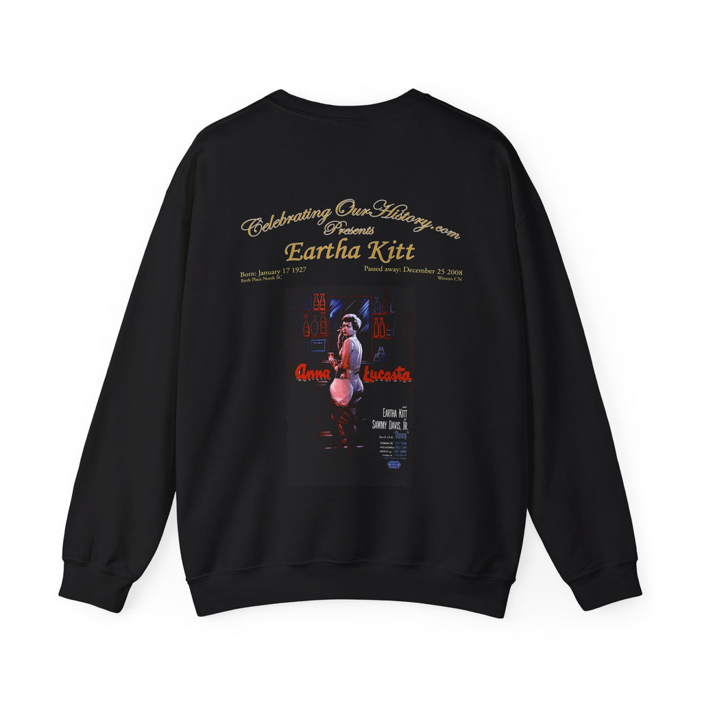 Eartha Kitt - Anna Lucasta (1958) -  Front and Back Printed Concert Style Sweatshirt