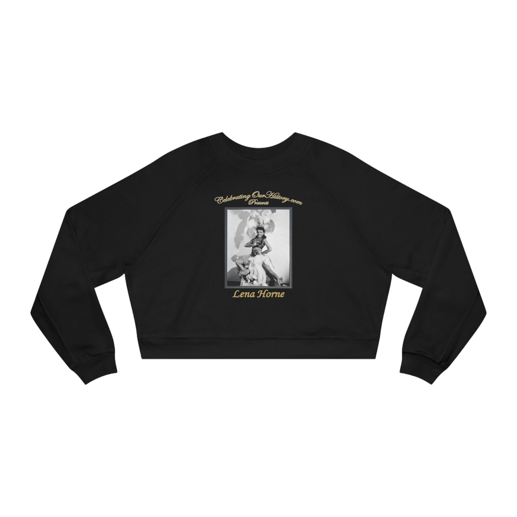 Lena Horne - Stormy Weather (1943) - Women's Crop Cuff Hoodie