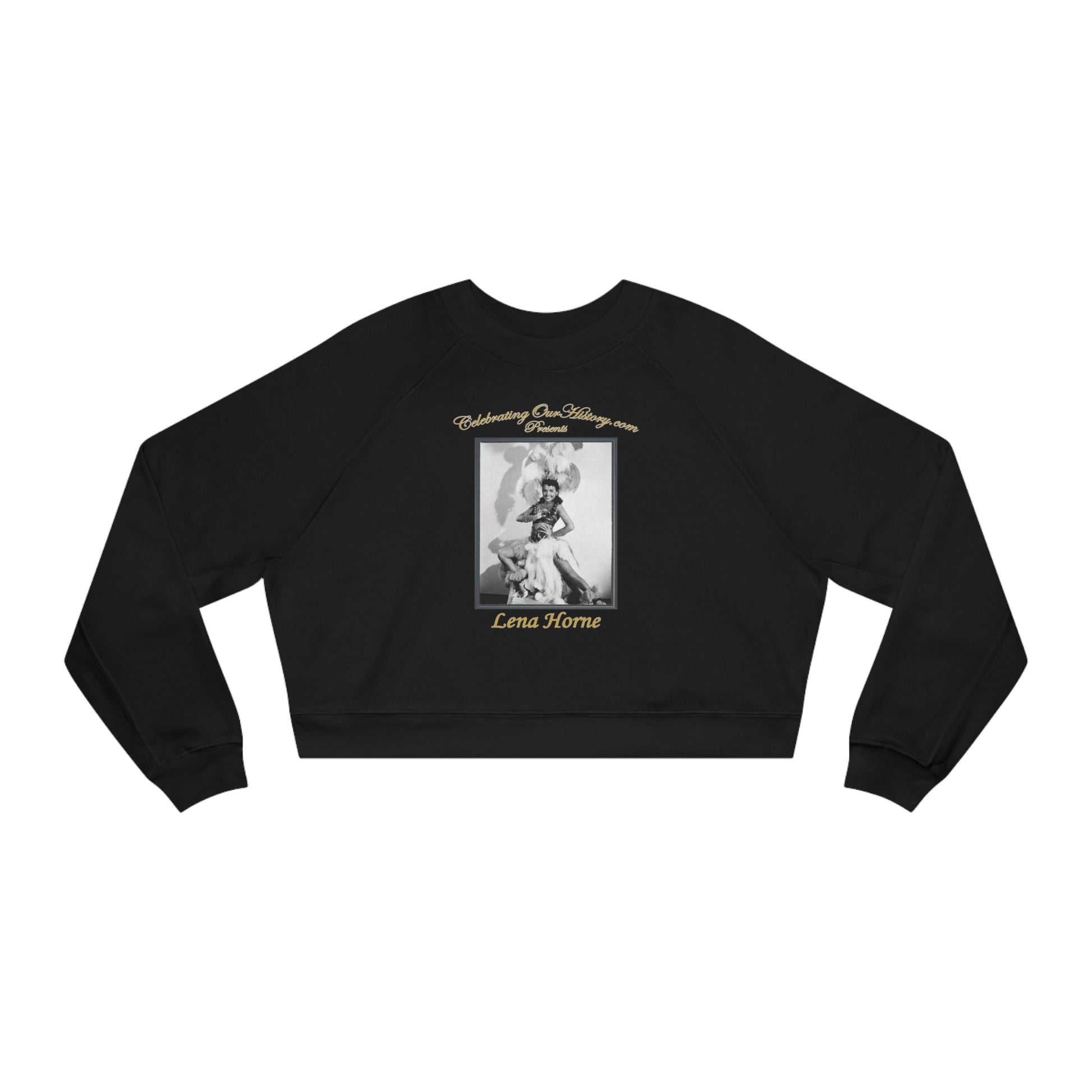 Lena Horne - Stormy Weather (1943) - Women's Crop Cuff Hoodie