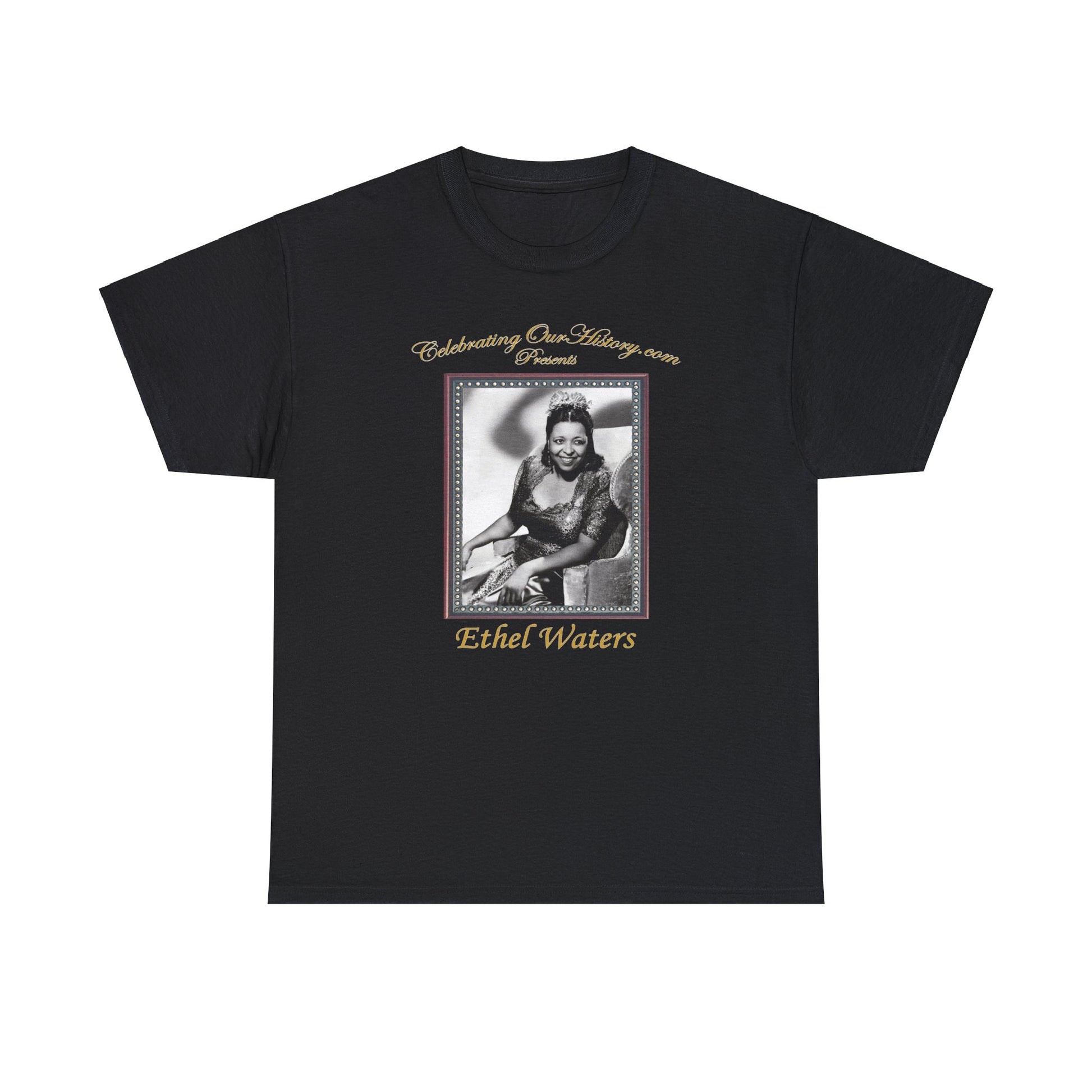 Ethel Waters - Cabin in the Sky (1943) -  Front and Back Printed Concert Style T-Shirt