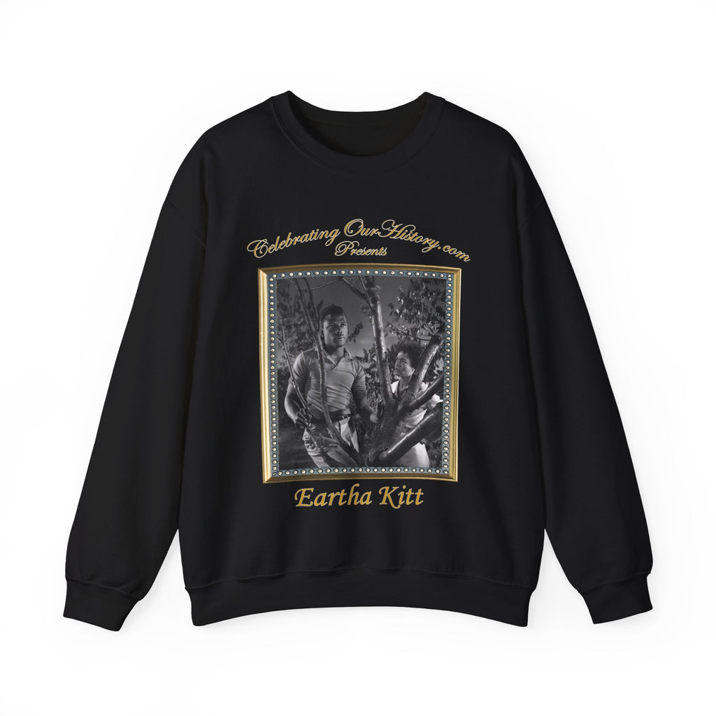 Eartha Kitt - Mark Of The Hawk (1957) -  Front and Back Printed Concert Style Sweatshirt
