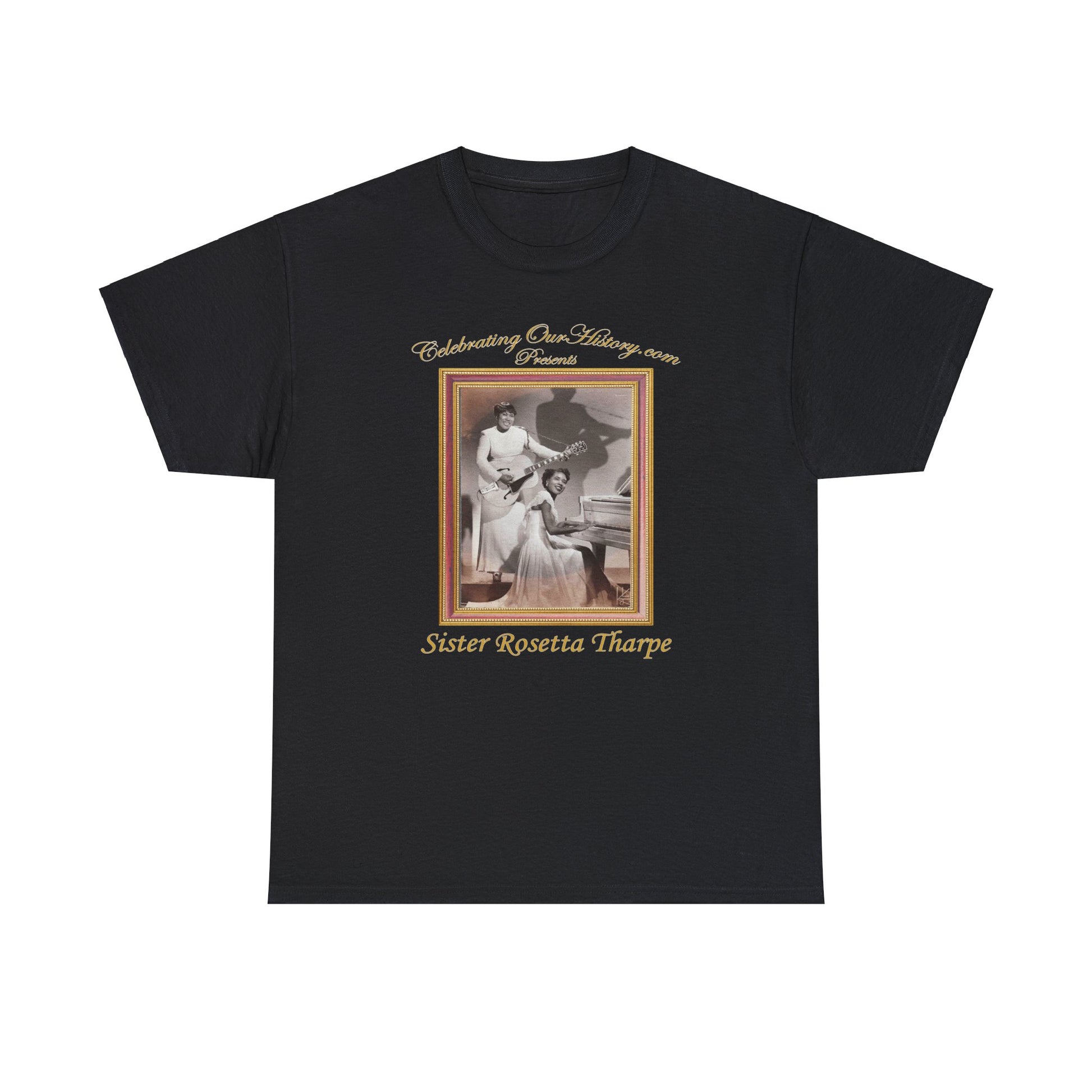 Sister Rosetta Tharpe - Complete Sister Rosetta Tharpe -  Front and Back Printed Concert Style T-Shirt